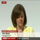Alex Baker at Conference