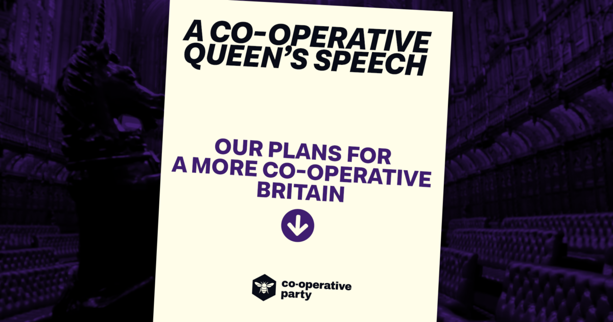 A Cooperative Queen’s Speech Cooperative Party