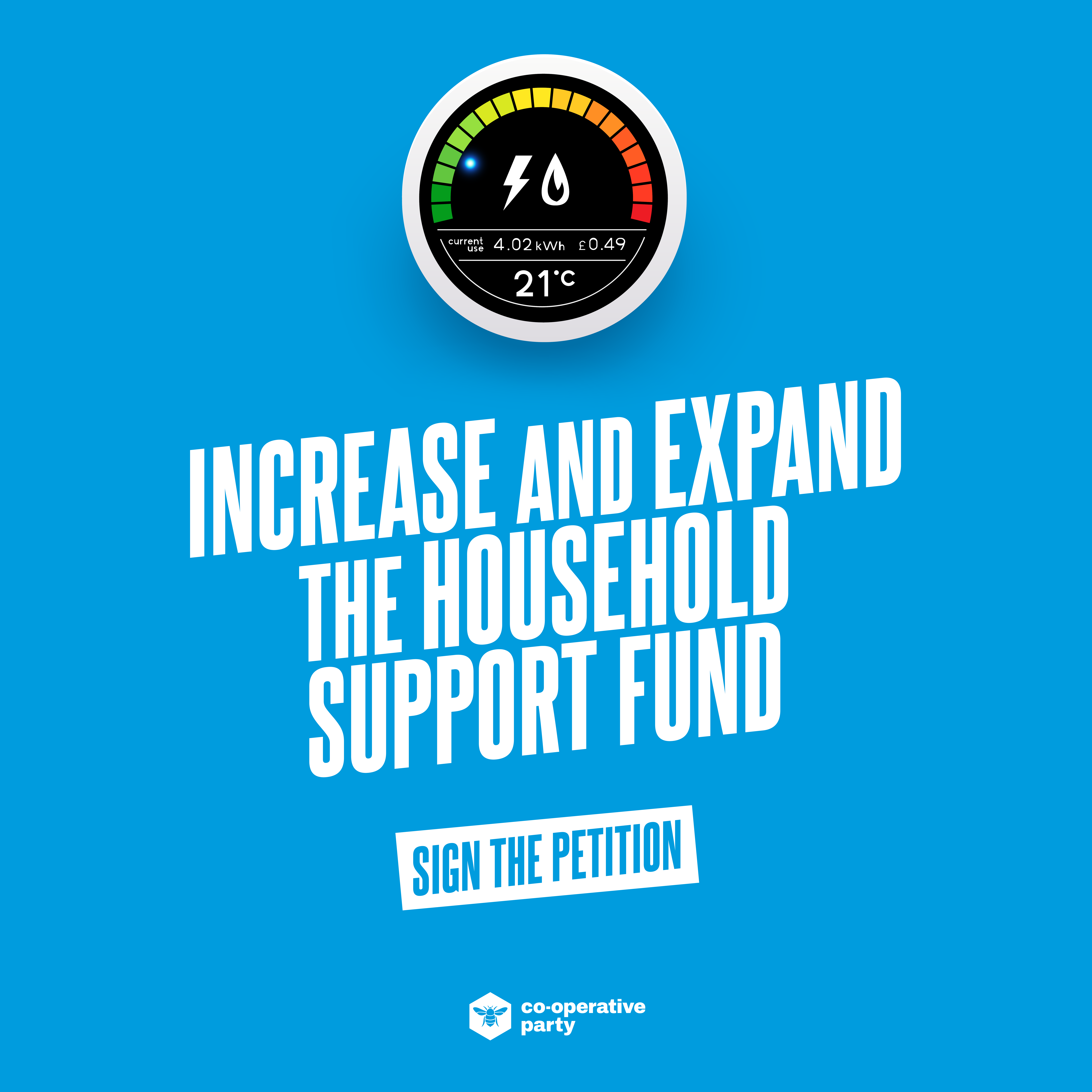 Increase and expand the household support income SQ