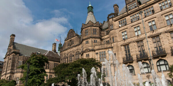 Sheffield City Town Hall, Sheffield, South Yorkshire, UK - September 2013