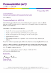 Notice of AGM