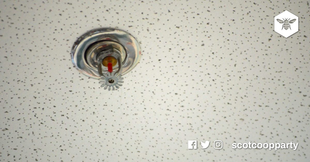 Sprinklers to be made compulsory in new build social housing in